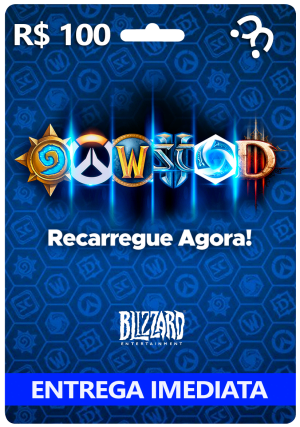 Cartao Blizzard 100 Reais