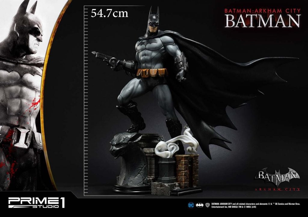 Batman Arkham Asylum comemora 10 anos com estatueta lindíssima 2 Modelo tem 54.7cm de altura (Foto: Prime 1 Studio)