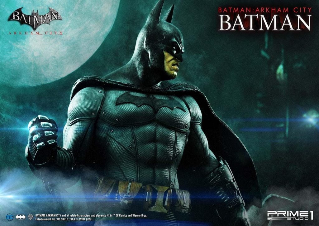 Batman Arkham Asylum comemora 10 anos com estatueta lindíssima 3 O Cavaleiro Negro não parece muito feliz (Foto: Prime 1 Studio)