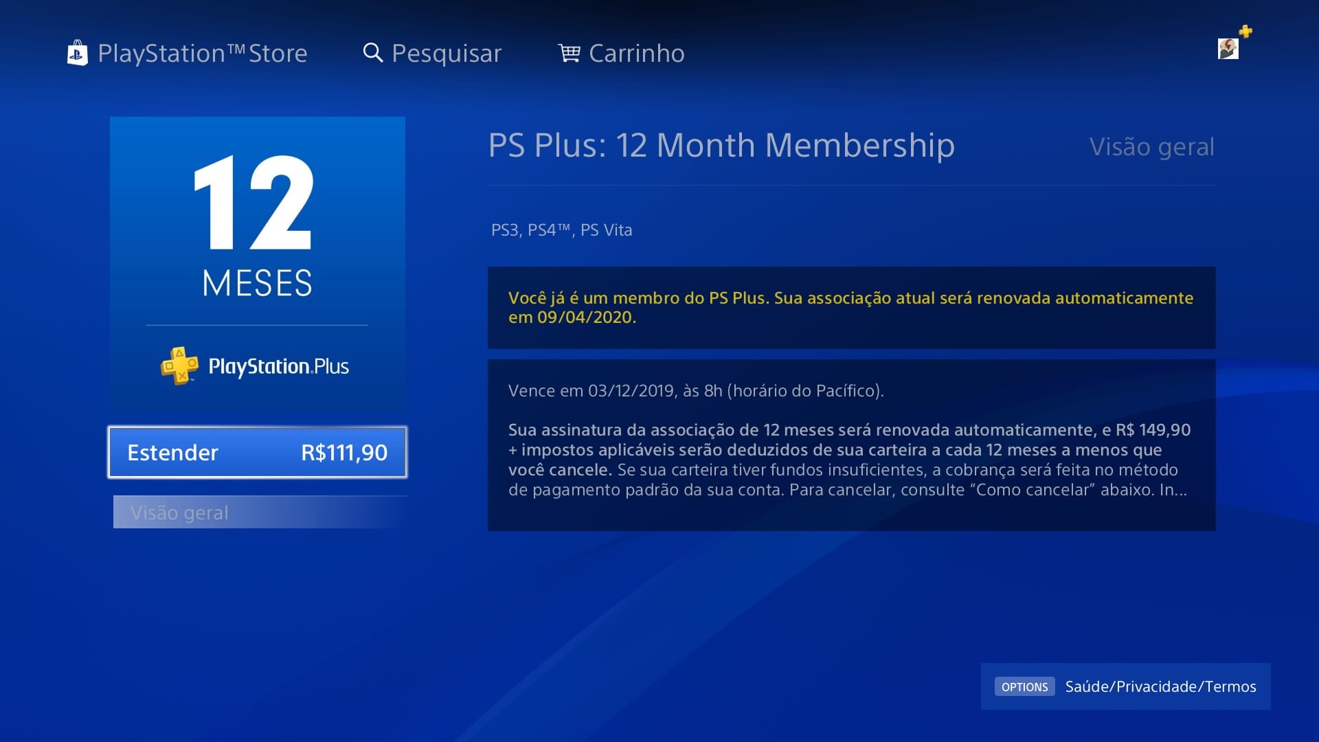 Black Friday: Sony oferece 25% de descontos para assinatura PS Plus 1 PS PLUS