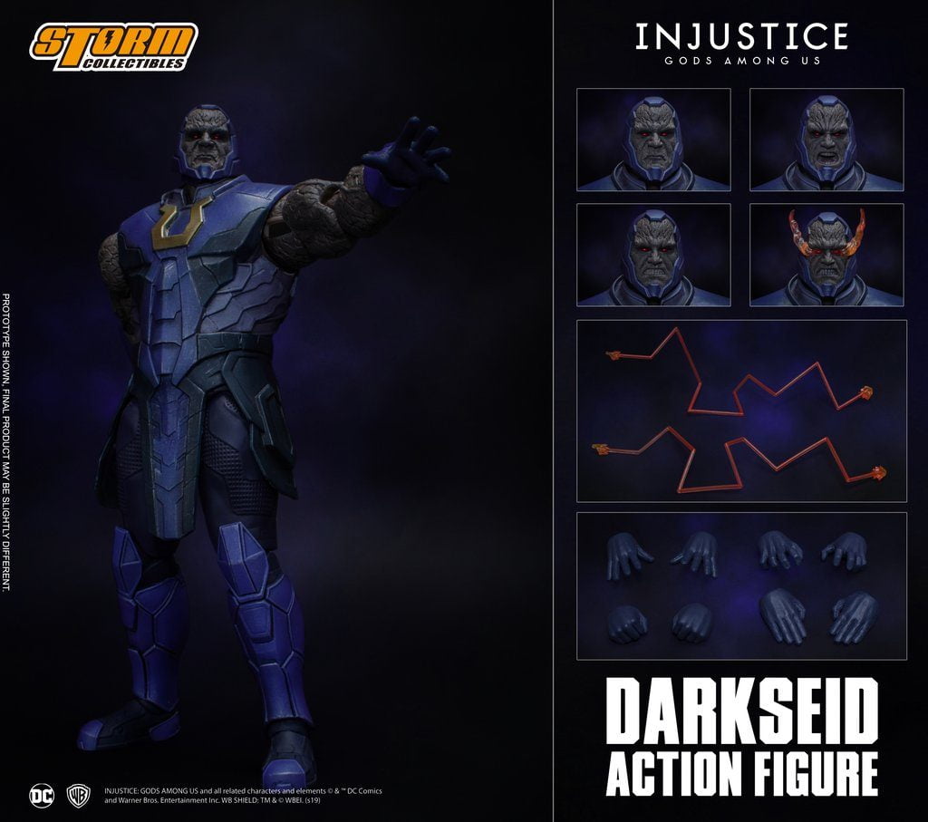 Darkseid, vilão de Injustice: Gods Among Us, ganha estatueta incrível 1 Darkseid