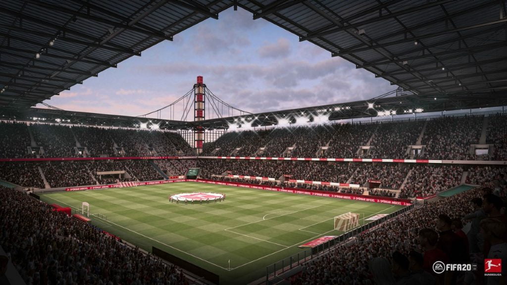 EA revela lista oficial de estádios do FIFA 20 2 RheinEnergie Stadium é a casa do FC Köln (Foto: EA Sports)