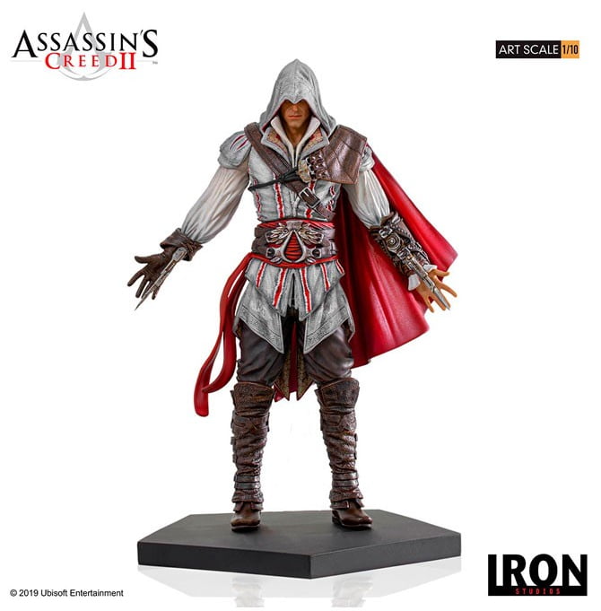 Iron Studios anuncia estatueta incrível de Ezio, de Assassin's Creed II 2 Figura possui 21cm de altura (Foto: Iron Studios)