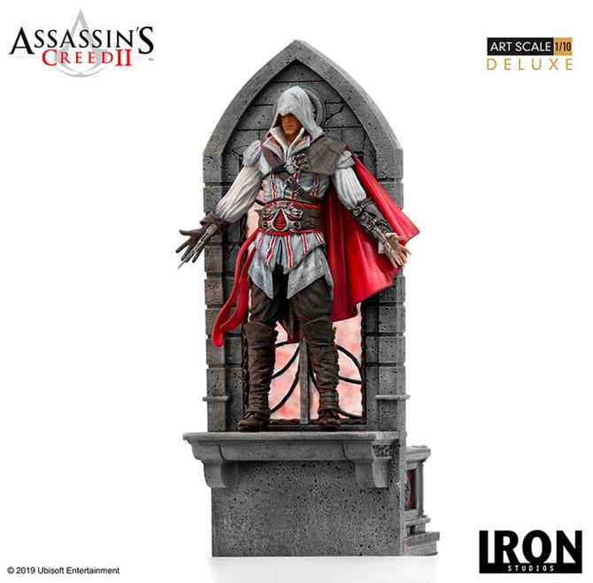 Iron Studios anuncia estatueta incrível de Ezio, de Assassin's Creed II 5 Prepare-se para o 'Salto da Fé' (Foto: Iron Studios)
