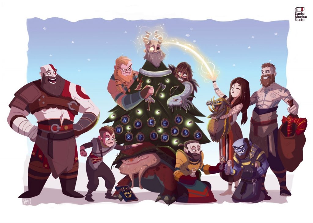 PlayStation libera cartões de natal de diversos games 4 PlayStation libera cartões de natal de diversos games 4