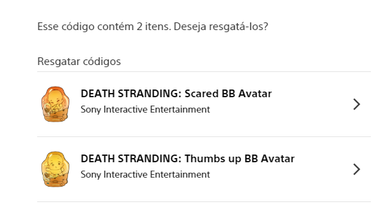 PlayStation oferece avatar gratuito de BB de Death Stranding 1 Death Stranding
