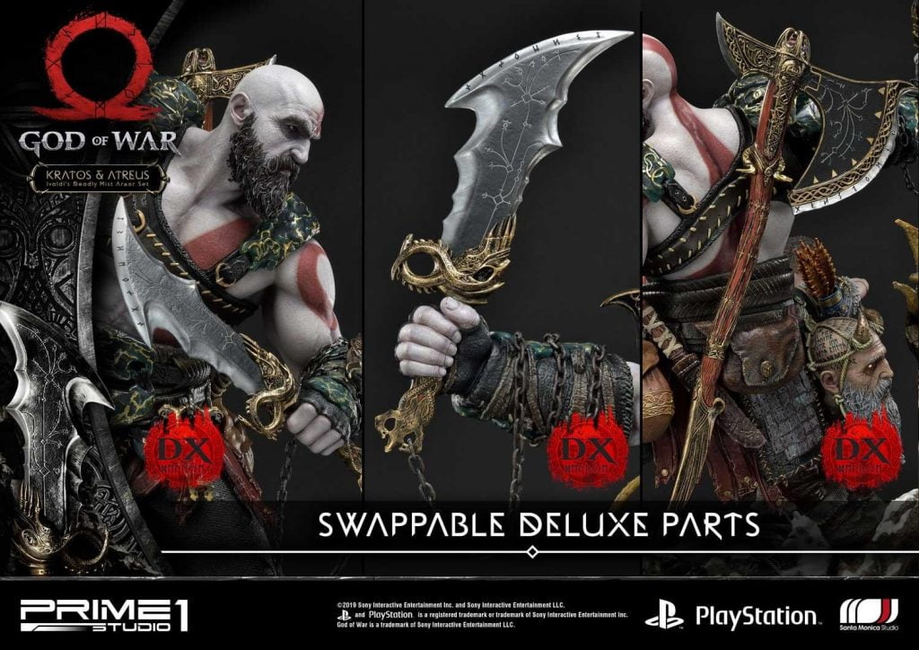 Prime 1 Studio revela estatueta de Kratos de quase R$ 6 mil 1 Kratos