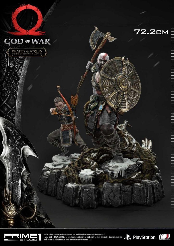 Prime 1 Studio revela estatueta de Kratos de quase R$ 6 mil 2 Kratos