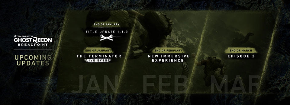 Roadmap revela planos da Ubisoft para Ghost Recon Breakpoint 1 Ghost Recon Breakpoint