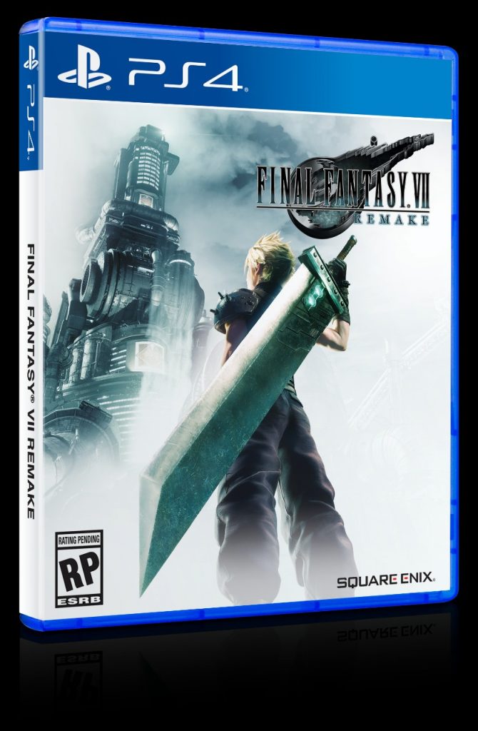 Square Enix revela linda box art oficial de Final Fantasy VII Remake 1 Final Fantasy VII Remake capa
