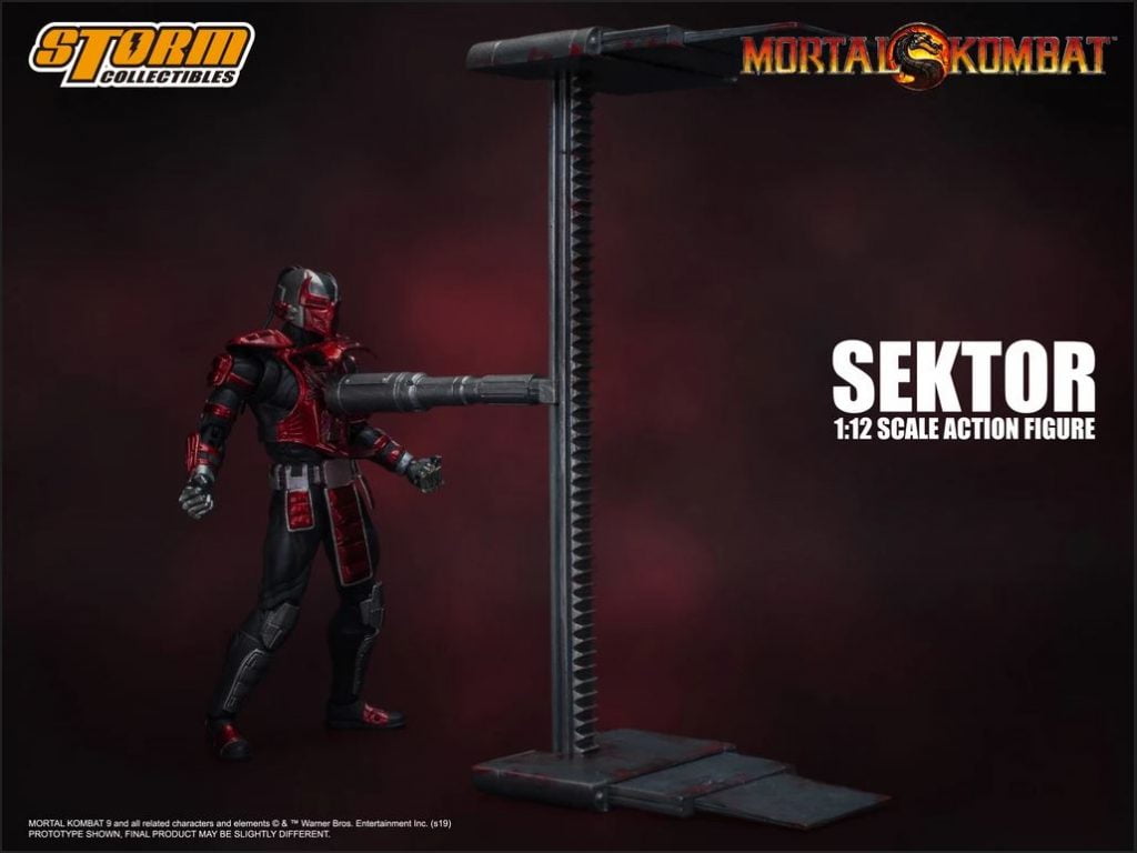 Storm Collectibles revela bela estatueta de Sektor de Mortal Kombat 3 Sektor