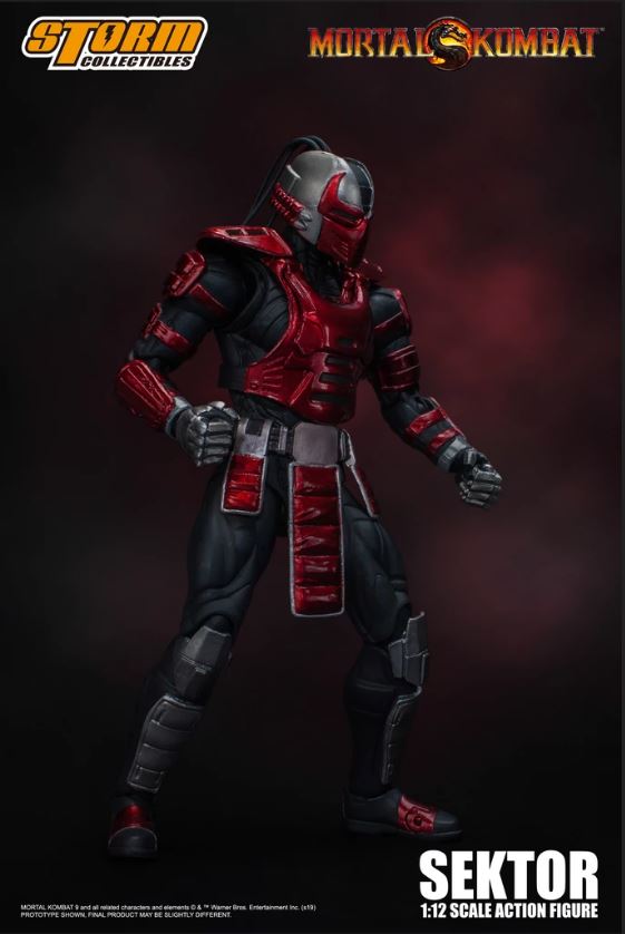 Storm Collectibles revela bela estatueta de Sektor de Mortal Kombat 4 Sektor