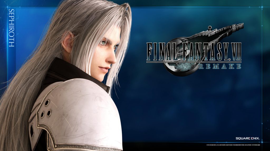 Final Fantasy VII Remake: Sephiroth é o destaque de novos wallpapers 1 Final Fantasy VII Remake