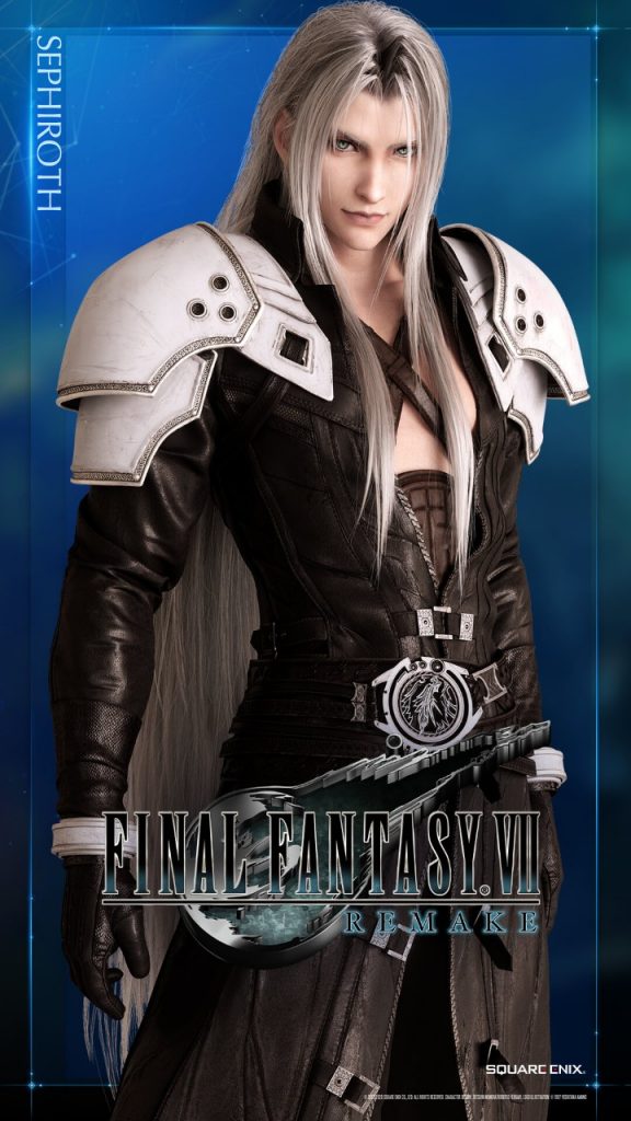 Final Fantasy VII Remake: Sephiroth é o destaque de novos wallpapers 2 Final Fantasy VII Remake