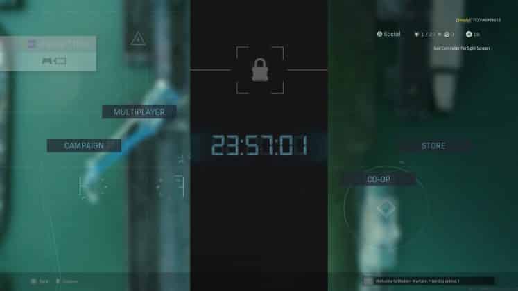 CoD Modern Warfare: a seção "confidencial" está em contagem regressiva 1 Modern Warfare