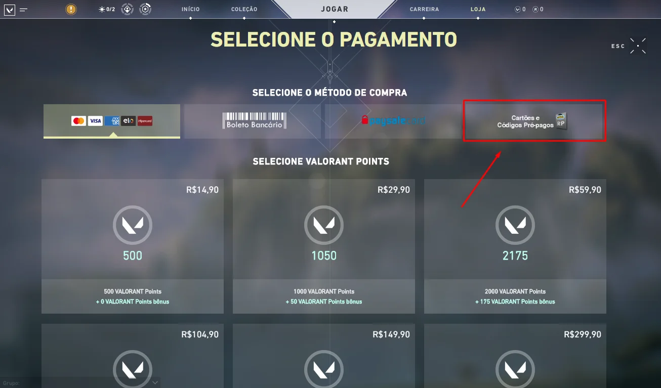 Como pedir reembolso de Valorant Points, skins, armas e passe de