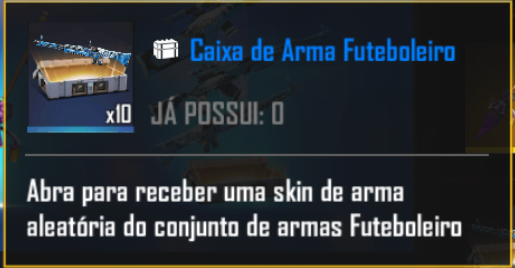 Free Fire: Recarga do Futeboleiro traz skins e mais recompensas