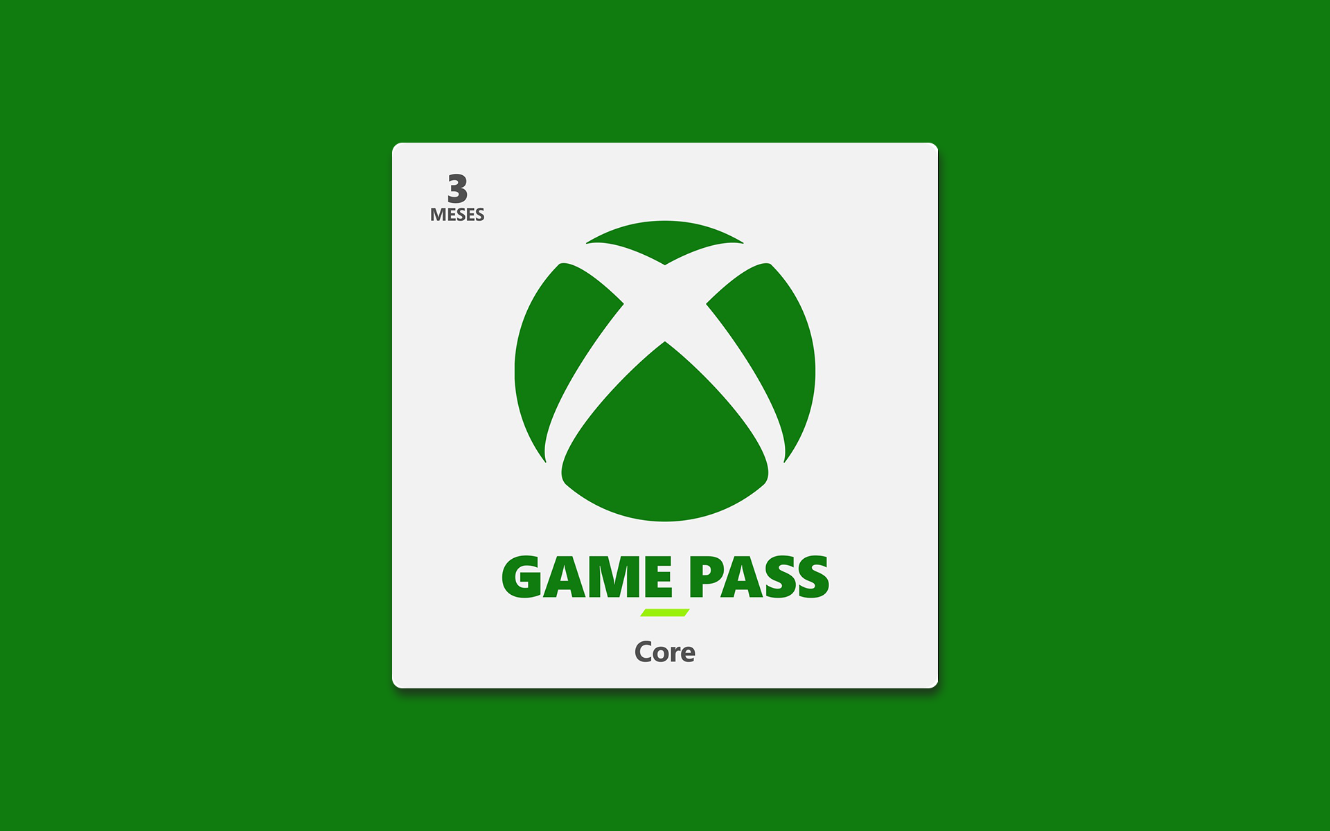 Xbox Game Pass 3 meses