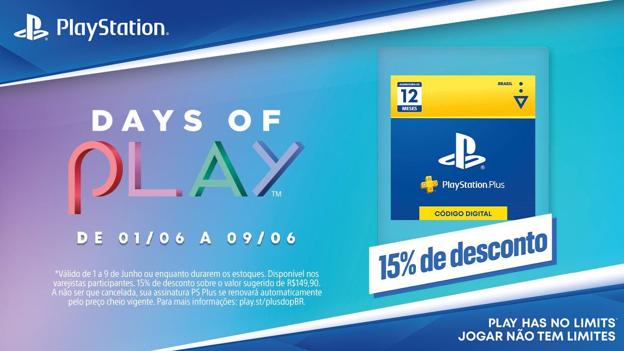 Desconto de 15% na assinatura PlayStation Plus 12 meses! - Trivia PW
