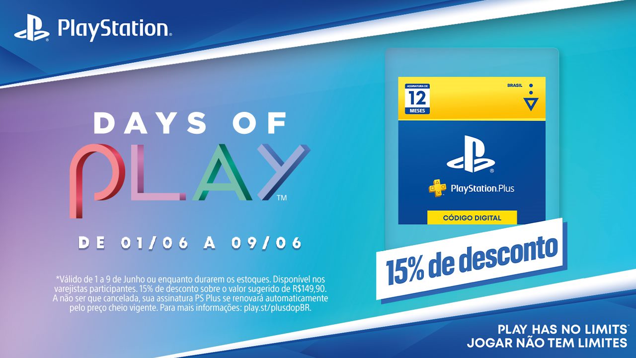 PS4: Assinatura anual da PS Plus está com 25% de desconto