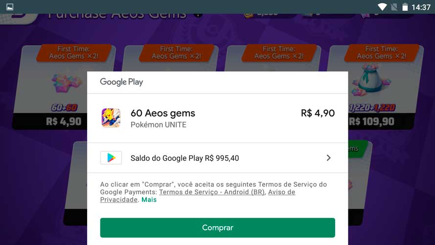 codigo de resgate pokemon mundo elementais