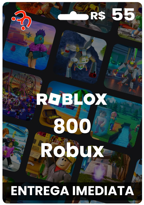Comprar Código 800 Robux - Roblox - Trivia PW