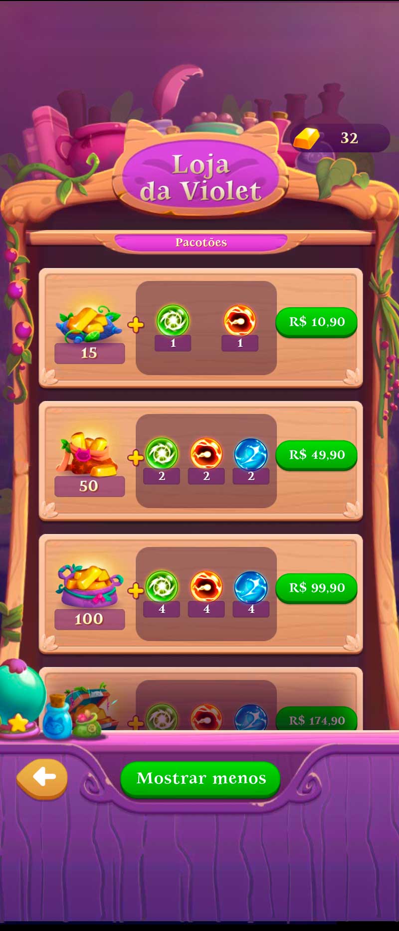 Bubble Witch 3 Saga Level 40 