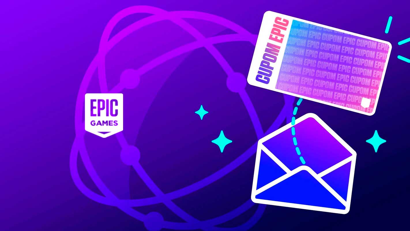 Carta Brino + cupom 5% de desconto na loja EPIC GAME