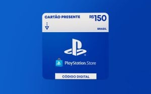 R$ 150 PlayStation Store - Cartão Presente Digital [Exclusivo Brasil]