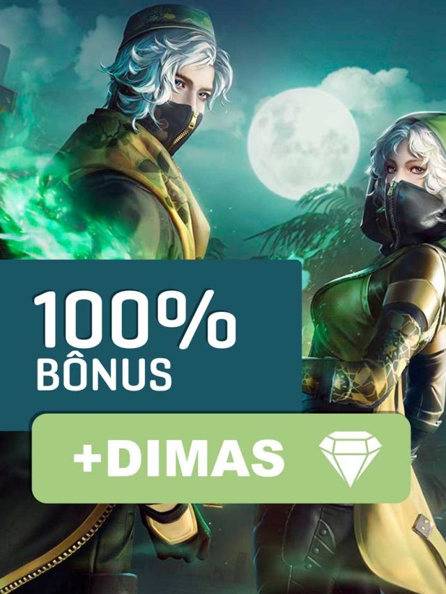 Bônus de 100% em Diamantes valendo por 3 dias! Exclusivo para a primeira  recarga do ID durante a promoção - Trivia PW