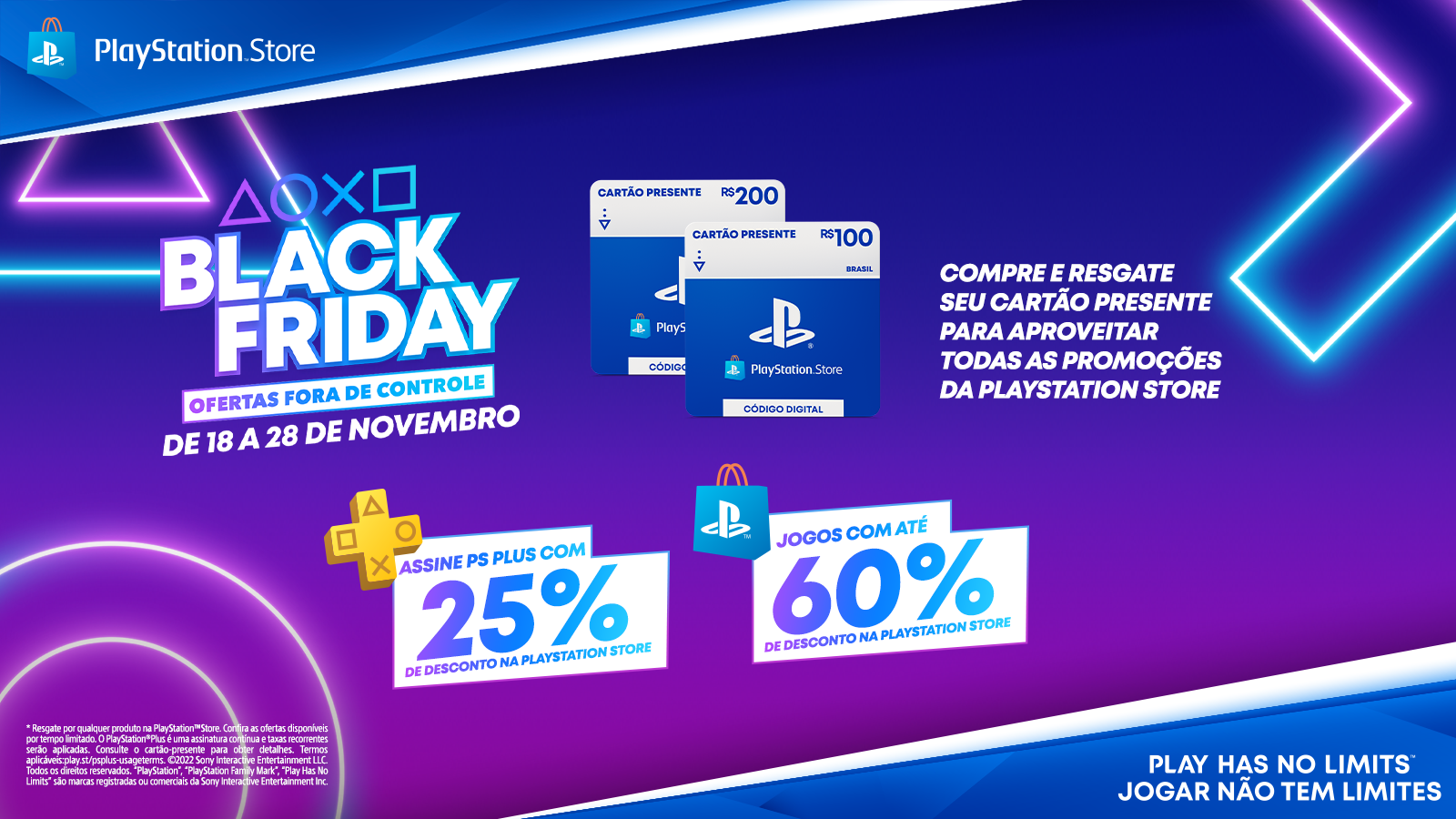 Já começou a Black Friday no PlayStation! Desconto de 25% na PS Plus e  jogos com até 60% de desconto! - Trivia PW