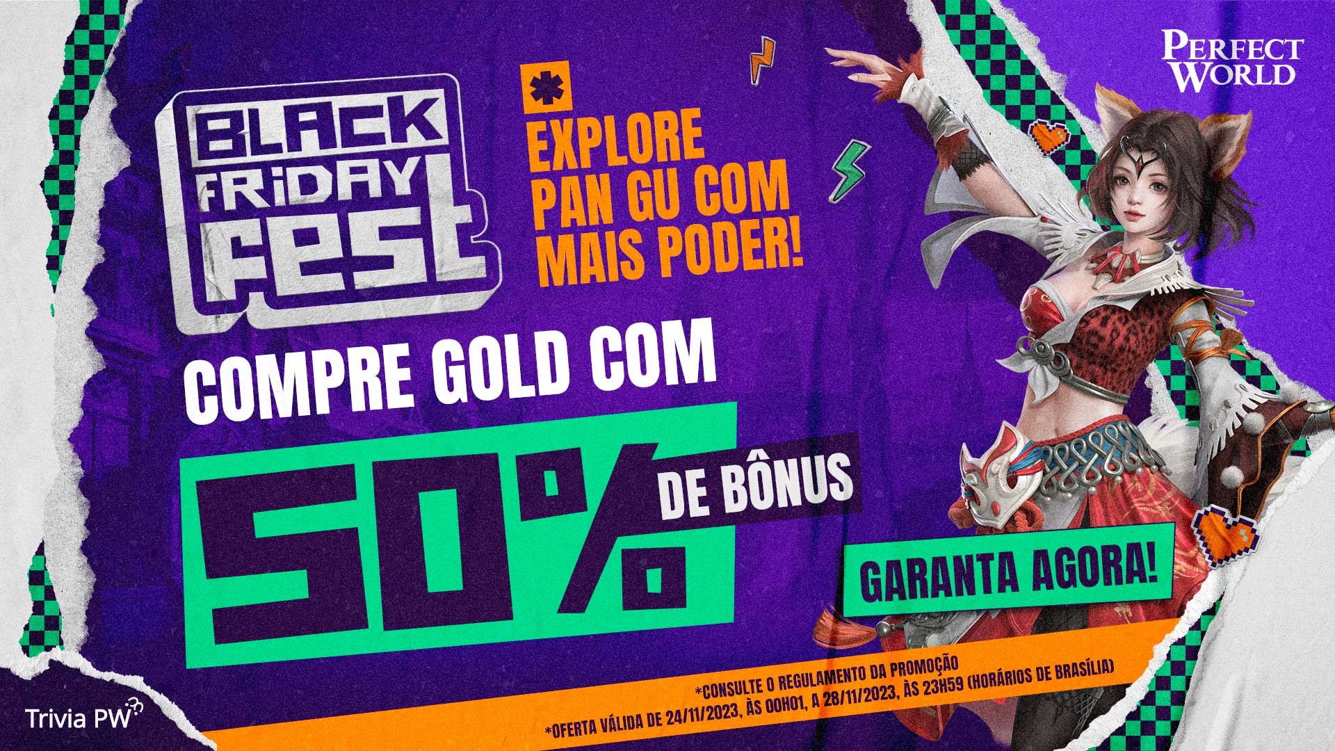 Black Friday 2021 com pacotes para todos os bolsos! - Trivia PW